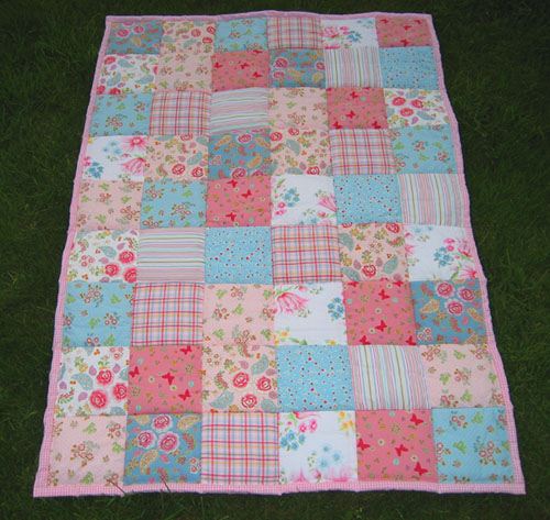 R7 Patchwork Decke