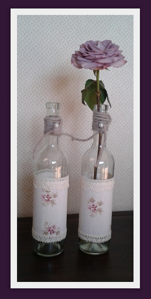 Flaschen-Vase
