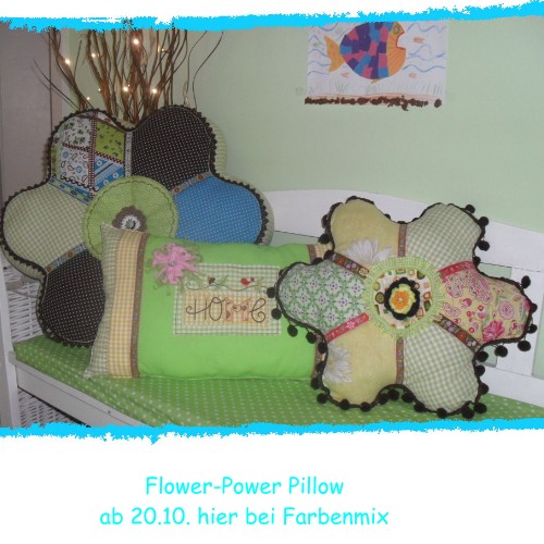 Flower Power Pillow