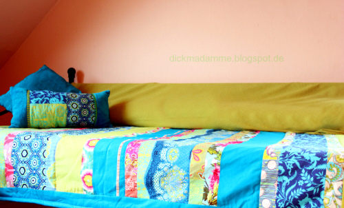 Patchwork-Kuscheldecke