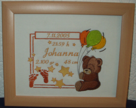 Als Geschenk zur Geburt