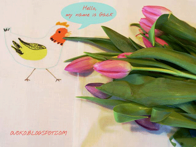 Tischset fr Ostern