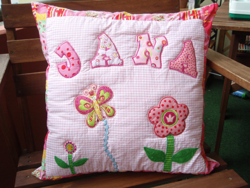 Kuschelkissen fr "Jana"