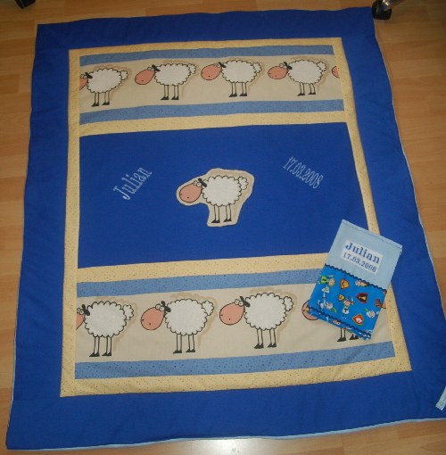 Krabbeldecke und U-Hefthlle