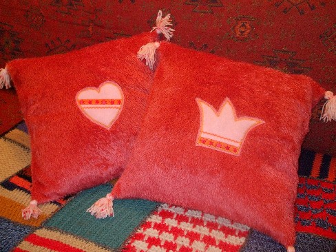 Kuschelkissen fr eine Prinzessin
