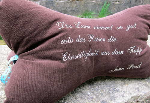 Leseknochen fr einen Mann