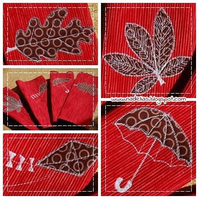 herbstliche Tischset