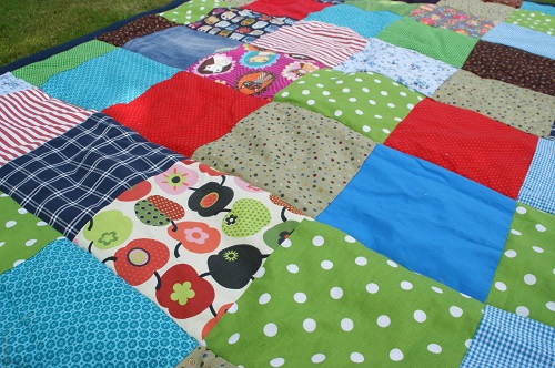 Patchwork Decke