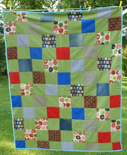 Eine Patchworkdecke fr meine Mama