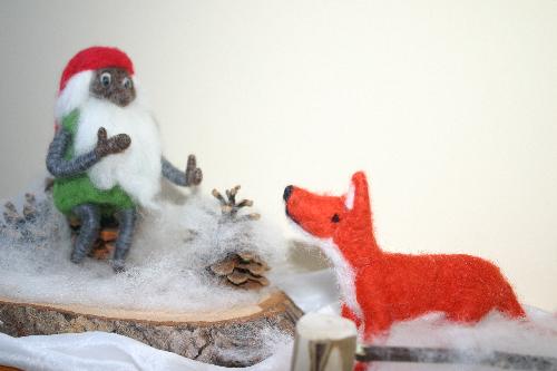 Tomte und der Fuchs