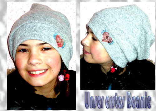 Unser erstes Beanie