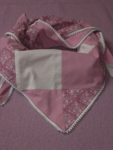 gepatchtes Bommeltuch