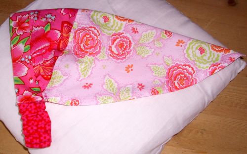Rosa-pinkes Kopftuch