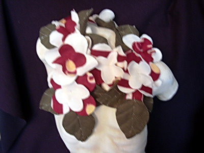 SiMas Winterblumenschal / meine Version