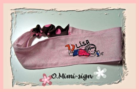 Haarband nach einem Tutorial