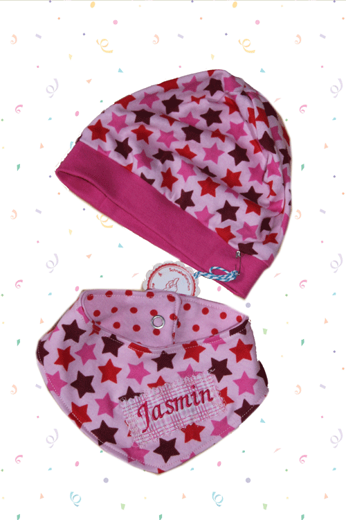 Babybeanie und Tuch