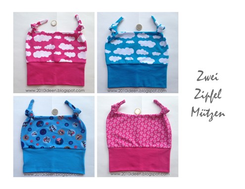 zwei-zipfel-mtzen aus jersey