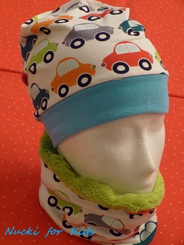 * WendeBeanie mit HalsSocke *