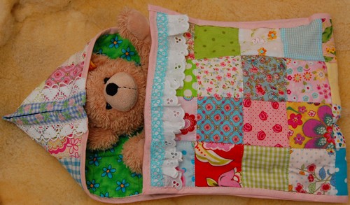 Patchwork Decke fr Teddy