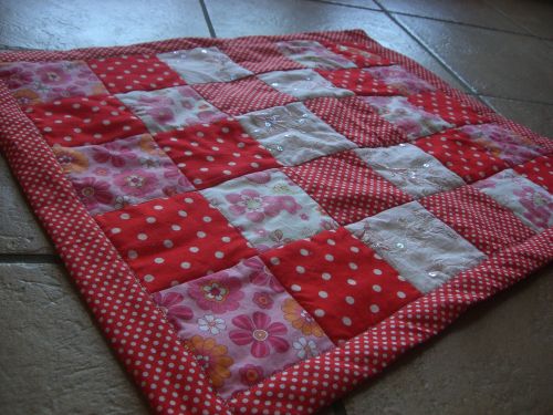Mini-Hunde-Patchworkdecke