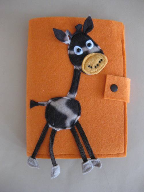 Malmappe Schlenkergiraffe