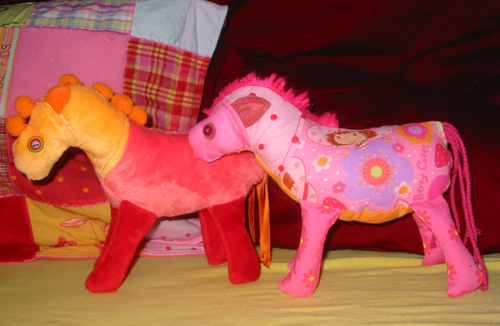 Knuffels zur Probe