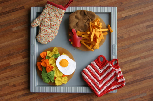 Schnitzel mit Pommes