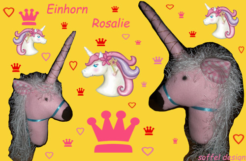 Tilda Elch als Einhorn