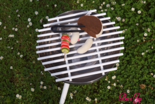 Ein Kindergrill...