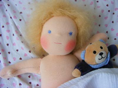 Ein Puppenbaby