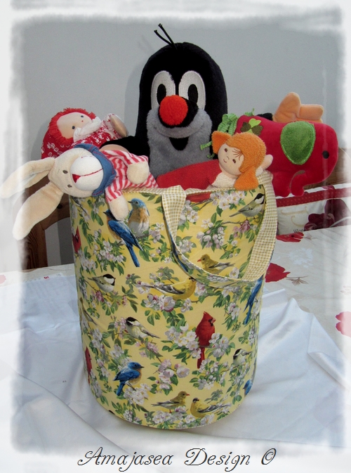 Spielzeugkorb / Spielzeugtasche