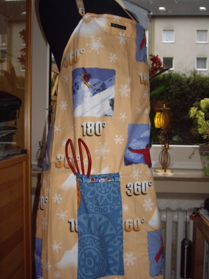 Schrze fr den Mann zum Wintergrillieren