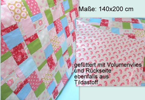 Patchworkdecke