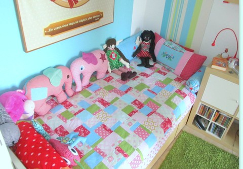 Patchworkdecke