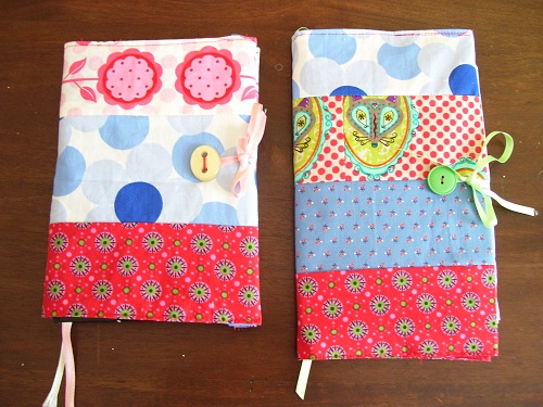 Buchcover, aus Resten gepatcht