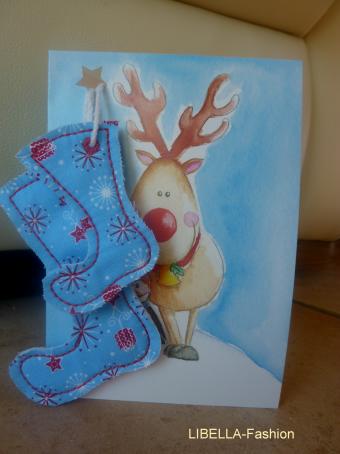 DIY-Anleitung gekaufte Karte pimpen...