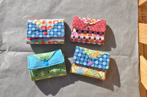 4 Geldbeutel Auf einen Streich