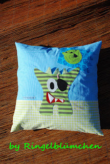 Zackiges Kuschelkissen
