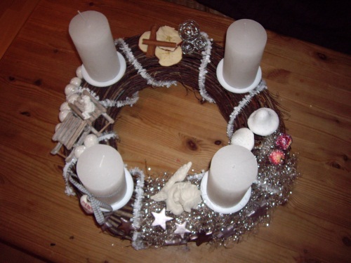 Vintage Adventskranz