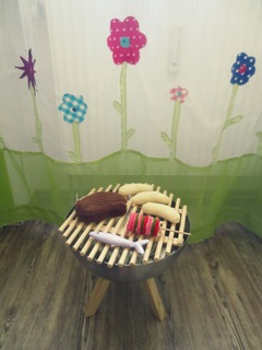 Wir grillen