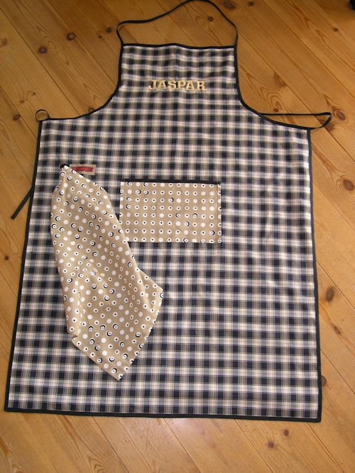 Kochsch�rze f�r einen jungen Mann