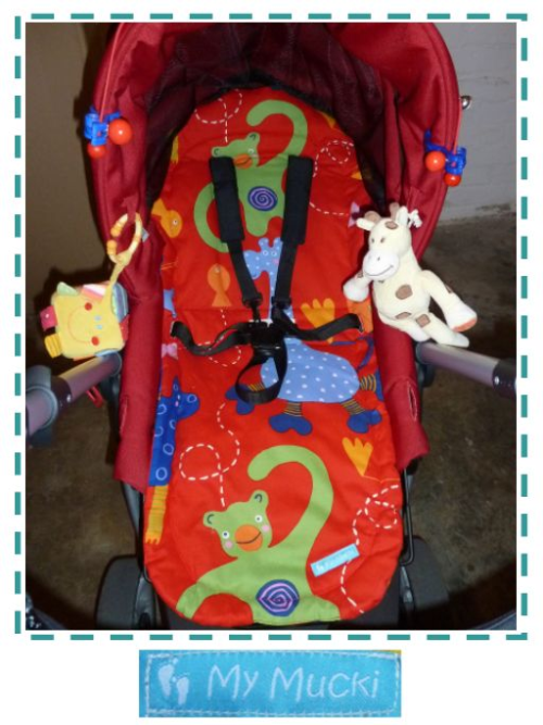 Sitzauflage fr den Kinderwagen