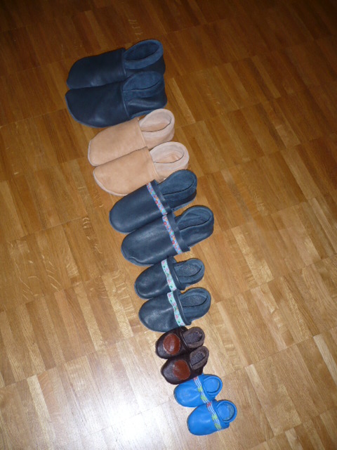 Puschenparade...