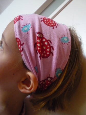 Tutorial Haarband selbst nhen