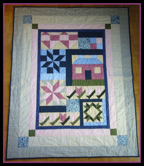 Patchworkdecke