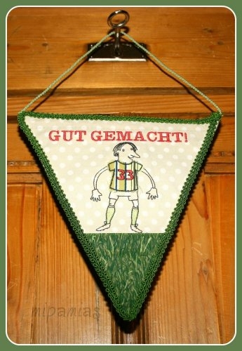 "Gut Gemacht"-Wimpel