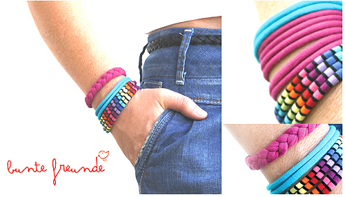Armbnder aus Jersey