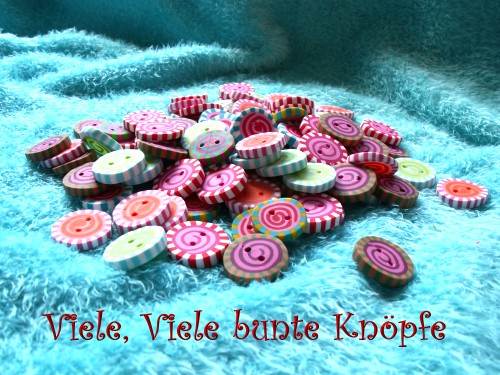Knpfe, so bunt wie Bonbons