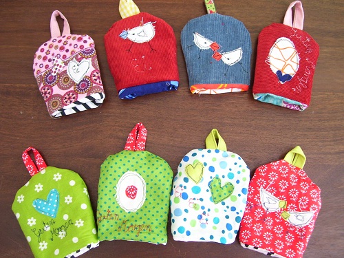 Resteverwertung Egg cosies