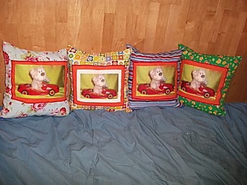 Kissen als Weihnachtsgeschenke ...